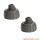 KIT 2 | PÉS NIVELADOR PARA GELADEIRA BRASTEMP | CONSUL BRM44H BRM54H BRM45J BRM53H COR: CINZA BALTICO | W10388140